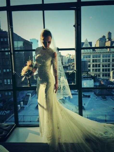 christina ricci givenchy wedding gown|celebrity Givenchy wedding dresses.